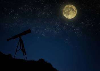 Kd The Night Sky With A Full Moon Sticker Poster Night Moon Poster Paper Print Nature Posters In India Buy Art Film Design Movie Music Nature And Educational Paintings Wallpapers At Flipkart Com