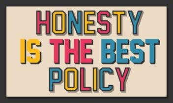 Kd Honesty Is The Best A Sticker Poster Motivational Quotes Inspirational Quotes Size 12x18 Inch Paper Print Quotes Motivation Posters In India Buy Art Film Design Movie Music Nature And Educational Paintings Wallpapers At