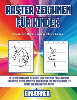 Die Besten Bucher Zum Zeichnen Lernen Raster Zeichnen Fur Kinder Einhoerner Buy Die Besten Bucher Zum Zeichnen Lernen Raster Zeichnen Fur Kinder