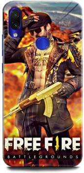 Fikora Back Cover For Redmi Note 7 Mzb7266in Free Fire