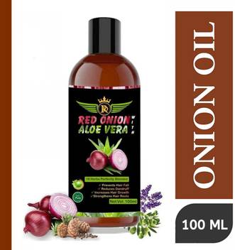 Royal Delight Red Onion With Aloe Vera Hair Oil 100 Ml With 18