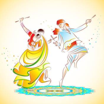 Kd Couple Playing Dandiya Sticker Poster Diwali Poster Paper Print Religious Posters In India Buy Art Film Design Movie Music Nature And Educational Paintings Wallpapers At Flipkart Com