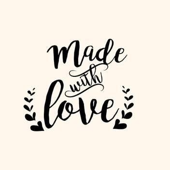 Made With Love New Sticker Poster Valentine Poster Love Poster