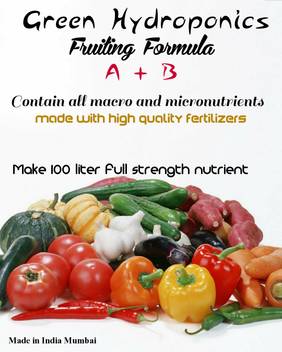Green Hydroponics For All Fruiting Vegetables Hydroponic Nutrient