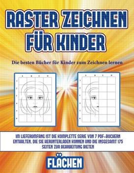 Die Besten Bucher Fur Kinder Zum Zeichnen Lernen Raster Zeichnen Fur Kinder Flachen Buy Die Besten Bucher Fur Kinder Zum Zeichnen Lernen Raster