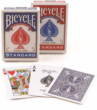 Bicycle Playing Card Deck 2 Pack Blue Red Playing Card Deck