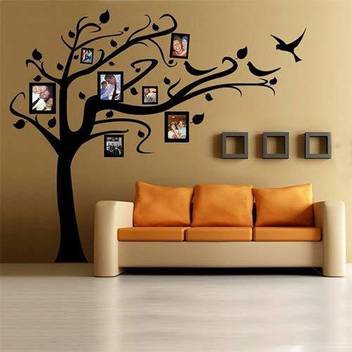 Ud Unique Decor Beautiful Family Tree Reusable Wall Stencil 63