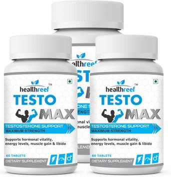 Healthreef Testo Max Natural Testosterone Booster Pack Of 3 Price In India Buy Healthreef Testo Max Natural Testosterone Booster Pack Of 3 Online At Flipkart Com Good, because you don't need supplements when you have these food and exercise tips in your back pocket. healthreef testo max natural testosterone booster pack of 3
