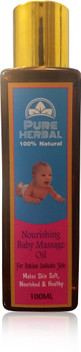 pure herbal baby massage oil