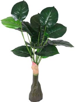 Wallpaper Tied Ribbons Artificial Tree Tropical Plant For Indoor Living Room For Free