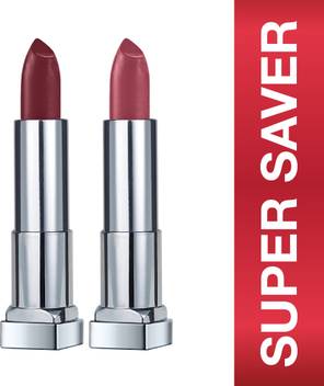 Maybelline New York Color Sensational Creamy Matte Lipstick Pack Of 2 Price In India Buy Maybelline New York Color Sensational Creamy Matte Lipstick Pack Of 2 Online In India Reviews Ratings