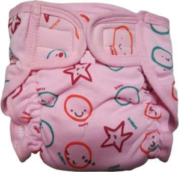 pink diapers for babies