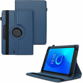 Tgk Flip Cover For Alcatel 1t 10 Inch Tablet With Rotating Leather Stand Case Tgk Flipkart Com