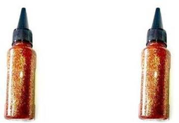Bto Glitter Glue With Rainbow Bits Yellow 70ml Glue 70 Ml