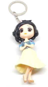 SNOW WHITE FIGURINE 3D KEY CHAIN WITH KEYRING