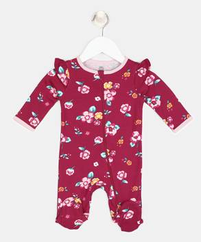 Wonder Nation Baby Girls Multicolor Sleepsuit Buy Wonder Nation