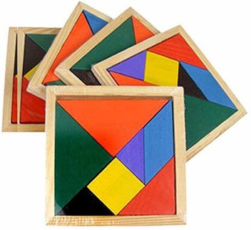 tangram wooden puzzle