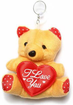 teddy bear keychain flipkart