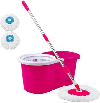 Blue Flag 360 Spin Easy Clean Floor Mop Mop Set Price In India Buy Blue Flag 360 Spin Easy Clean Floor Mop Mop Set Online At Flipkart Com