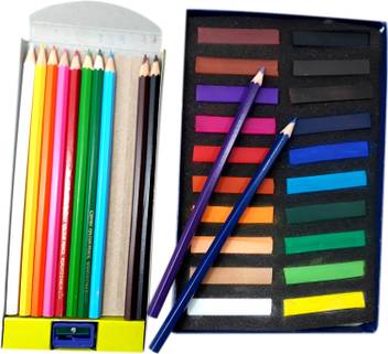 Camlin Majestic Basket 20 Artist Soft Pastels With 12 Colour Pencils Shades Bright Precise Colouring Majestic Basket 20 Artist Soft Pastels With 12 Colour Pencils Shades Bright Precise Colouring Buy color pencils at best prices from india's best online shopping store. flipkart
