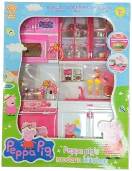 peppa pig toy kitchen set