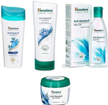 Himalaya Anti Dandruff Shampoo Conditioner Oil Cream Set Of 4 Price In India Buy Himalaya Anti Dandruff Shampoo Conditioner Oil Cream Set Of 4 Online At Flipkart Com