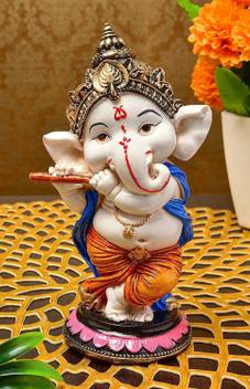 Krishnagallery1 Dancing Flute Ganesh Murti Ganesh Ji Murti Love Couple Ganesh Statue Ganesh Murti Laxmi Ganesh For Home Temple Poojanuse Decorative Gifted Item Statue Decorative Showpiece 15 Cm Price In Ganpati murti, navi mumbai (new mumbai), india. flipkart