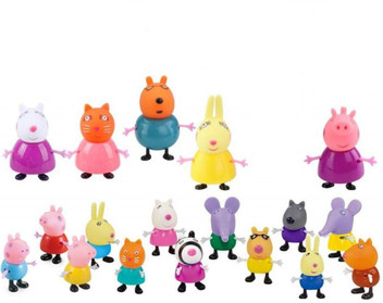 peppa pig family and friends figures