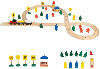 magnetic train set