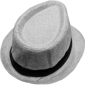 boys white fedora hat