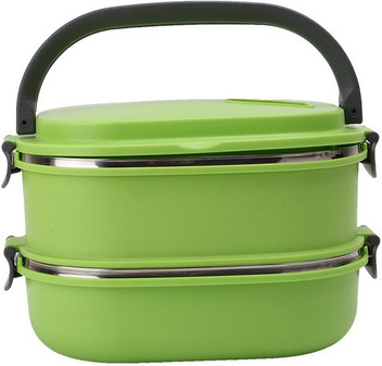square thermal lunch box