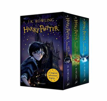 Harry Potter 1 3 Box Set A Magical Adventure Begins Buy Harry
