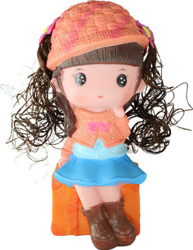 doll piggy bank