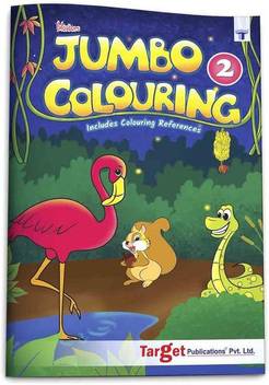 Blossom Jumbo Creative Colouring Book For Kids 5 To 7 Years Old Best Gift To Children For Drawing Coloring And Painting With Colour Reference Guide A3 Size Buy Blossom