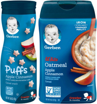 gerber oatmeal apple cinnamon
