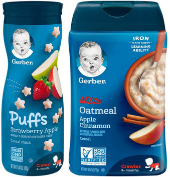 gerber baby food puffs