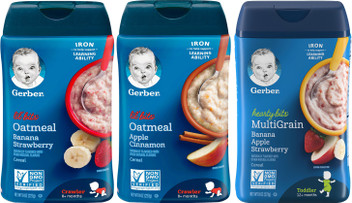 gerber strawberry banana oatmeal
