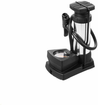 floor bike pump with gauge