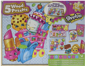 frozen wooden puzzle set