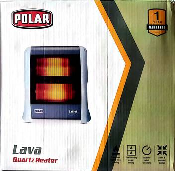 Polar Lava Lava Quartz Room Heater