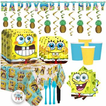 Another Dream Deluxe Spongebob Squarepants Birthday Party Supplies