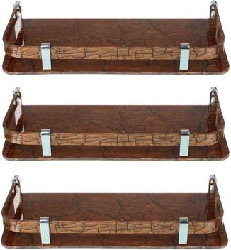 Stimulus Stimulus Acrylic Wall Mount Bathroom Shelf With Marble