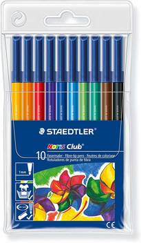 Flipkart Com Staedtler Noris Club Fibre Tip Pen 326 Wp10 Assorted Colors Of 10 Fibre Tip