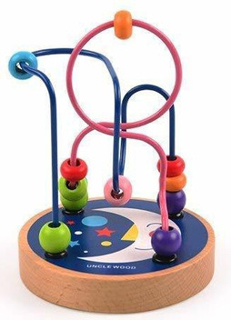 diy wire bead maze