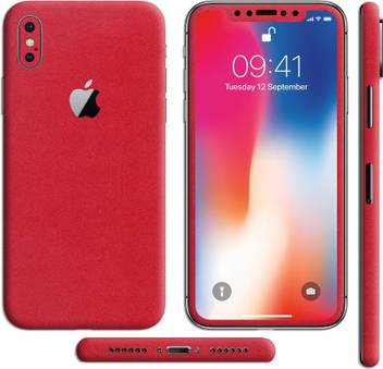 Dbrand D10 496 Red Matte 3m Apple Iphone X Mobile Skin Price In India Buy Dbrand D10 496 Red Matte 3m Apple Iphone X Mobile Skin Online At Flipkart Com