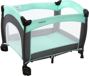 bassinet and playpen