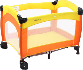 yellow bassinet