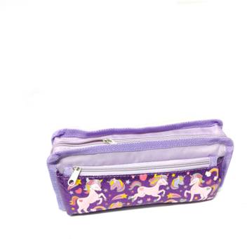 Flipkart Com R H Lifestyle Unicorn Glitter Purple Pencil Pouch