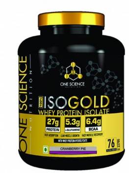 One Science Nutrition Iso Gold Cranberry Pie Whey Protein Price
