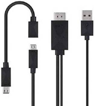 Buy Genuine Full Hd 1080p Micro Usb Mhl Connector To Hdmi Adapter Kit 2 M Mhl Cable Buy Genuine Flipkart Com